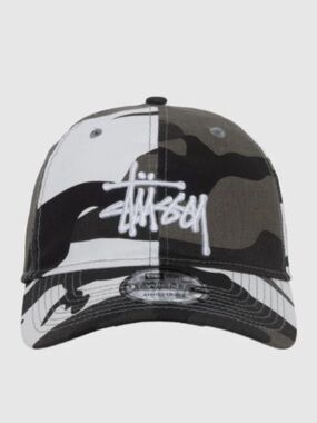 Stussy Snow Camo New Era Cap NWT